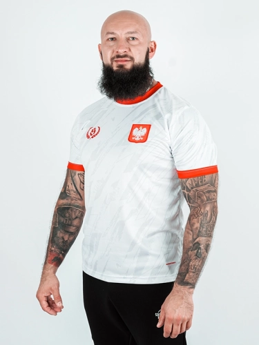 Koszulka Sportowa Mesh "Polska - Laur small" - Biała 139,00 zł
