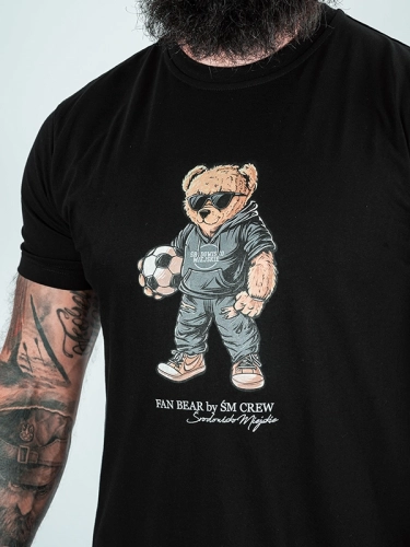 Koszulka "Fan Bear" - Czarna za 119,00 zł 2