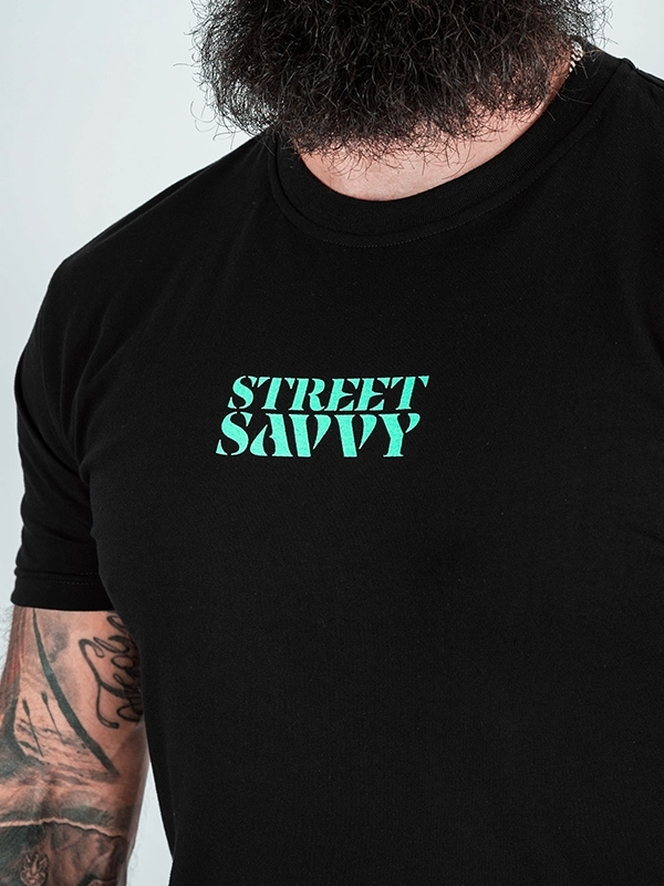 "Street Savvy" T-shirt - Black for 119.00 PLN