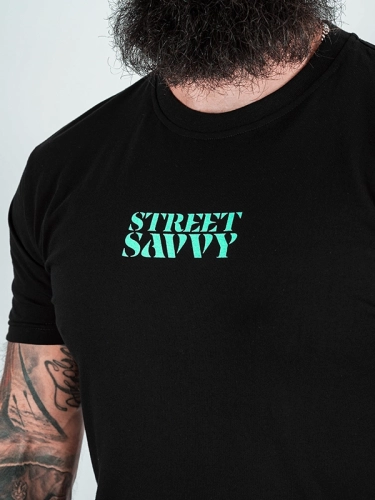 "Street Savvy" T-shirt - Black for 119.00 PLN