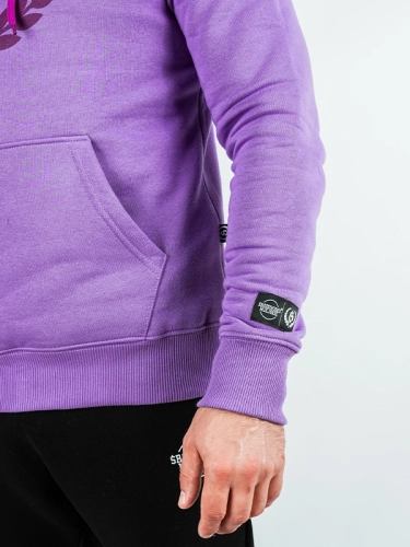 Bluza z kapturem "Big Laur" - Fioletowa 249,00 zł