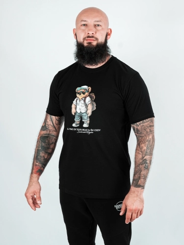 "All Time on Tour Bear" T-shirt - Black for 119.00 PLN