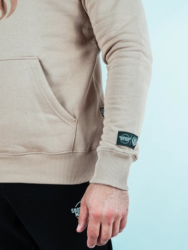 Bluza z kapturem "Symbol" - Beżowa za 249,00 zł