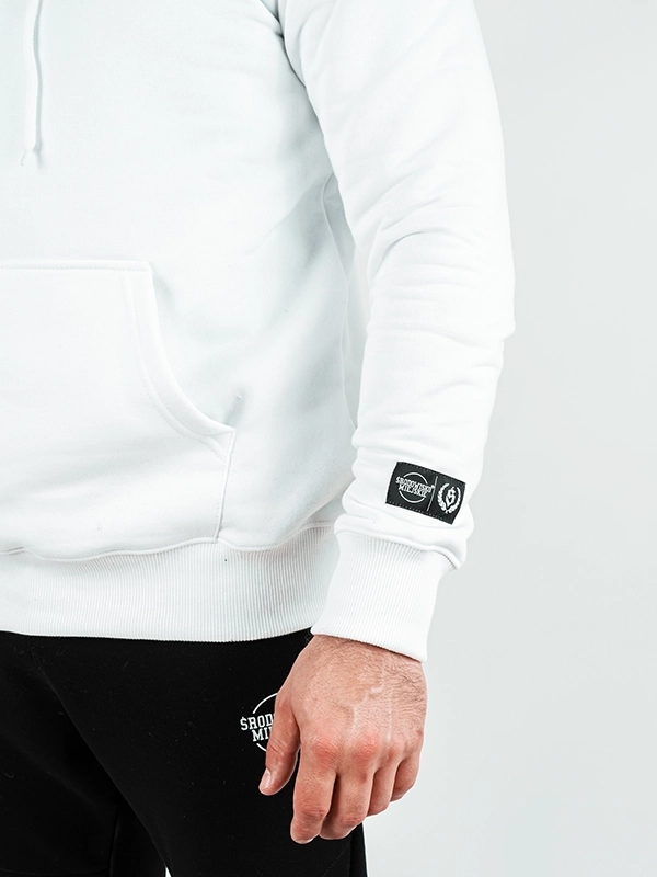 Bluza z kapturem "Split" - biała za 269,00 zł