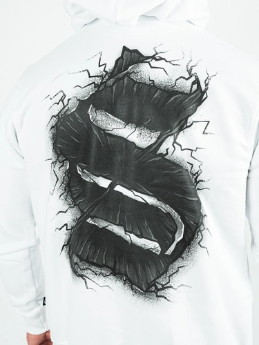 Bluza z kapturem "Split" - biała za 269,00 zł