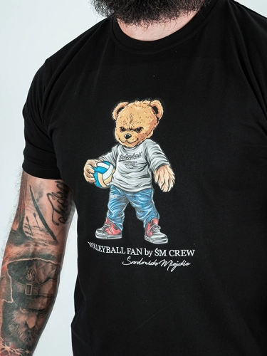 Koszulka "Volleyball Bear" - Czarna za 119,00 zł 2