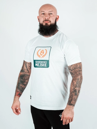 Koszulka "Laur Orange" - Biała za 119,00 zł