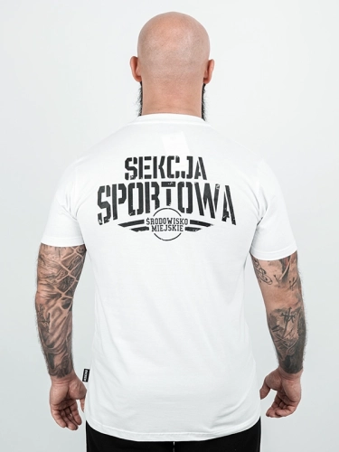 "Sports Section" T-shirt - White for 119.00 PLN