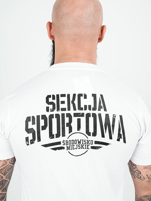 "Sports Section" T-shirt - White for 119.00 PLN