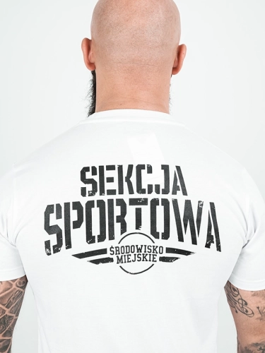 "Sports Section" T-shirt - White for 119.00 PLN