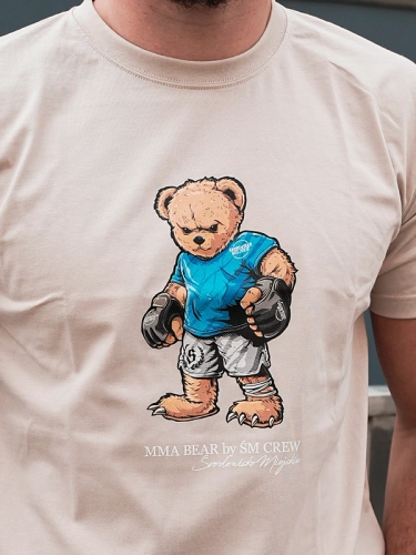 Koszulka "MMA Bear" - Beżowa za 119,00 zł 2