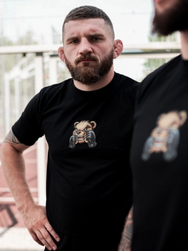 Koszulka "Fighter Bear" - czarna za 119,00 zł 2