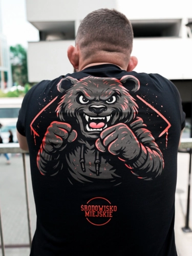 T-shirt "Bear Guard" - black for 119,00 PLN