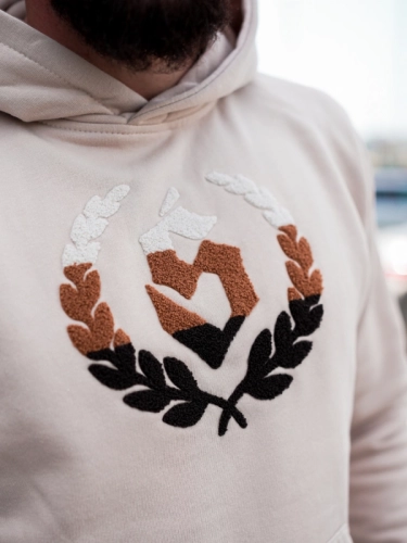 "Chenille" hoodie - Beige for 269.00 PLN
