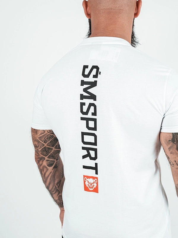 T-shirt "ŚM Sport Bear" - white for 119,00 PLN