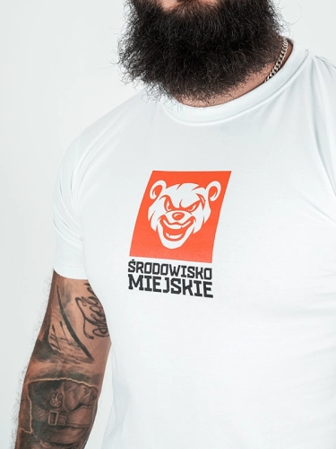 Koszulka "ŚM Sport Bear" - biała za 119,00 zł