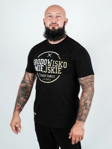 Koszulka "Classic cut" - czarna za 119,00 zł