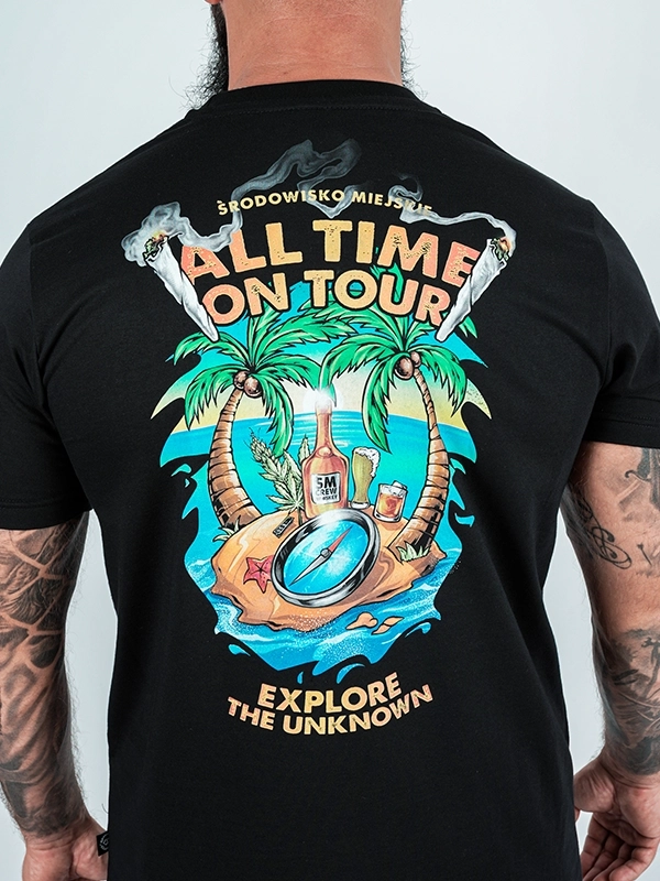 Koszulka "All time explore" - czarna za 139,00 zł