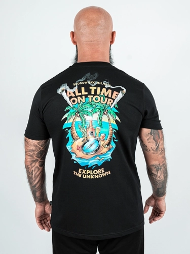 T-shirt "All time explore" - black for 139,00 PLN