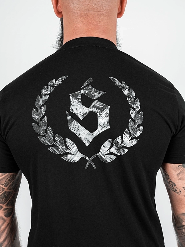 "City" T-shirt - Black / White for 119.00 PLN