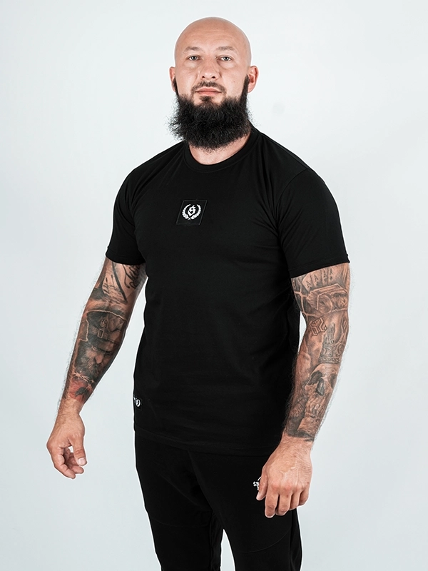 "City" T-shirt - Black / White for 119.00 PLN