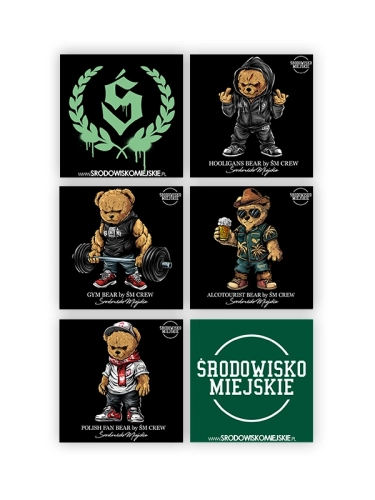 Sticker pack - Green for 15,00 PLN