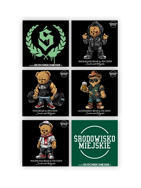 Sticker pack - Green for 15,00 PLN