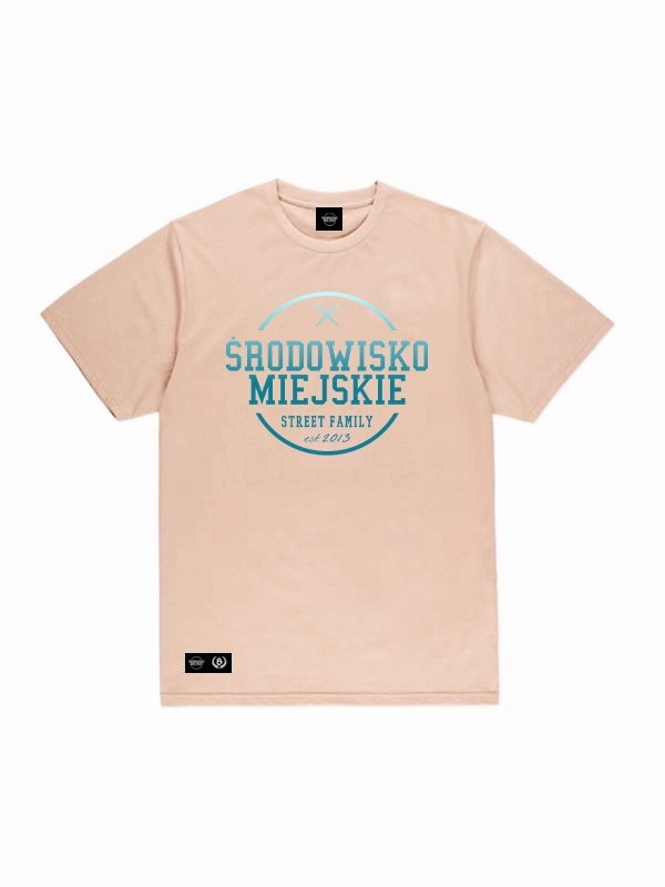 T-shirt "Theme 2.0" - salmon for 129,00 PLN