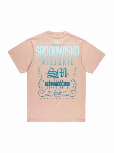 T-shirt "Theme 2.0" - salmon for 129,00 PLN