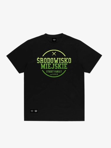 T-shirt "Theme 2.0" - black / celadon for 129,00 PLN
