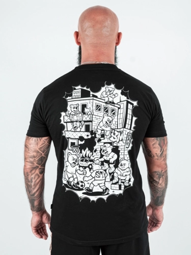 T-shirt "Urban Jungle" - black for 119,00 PLN