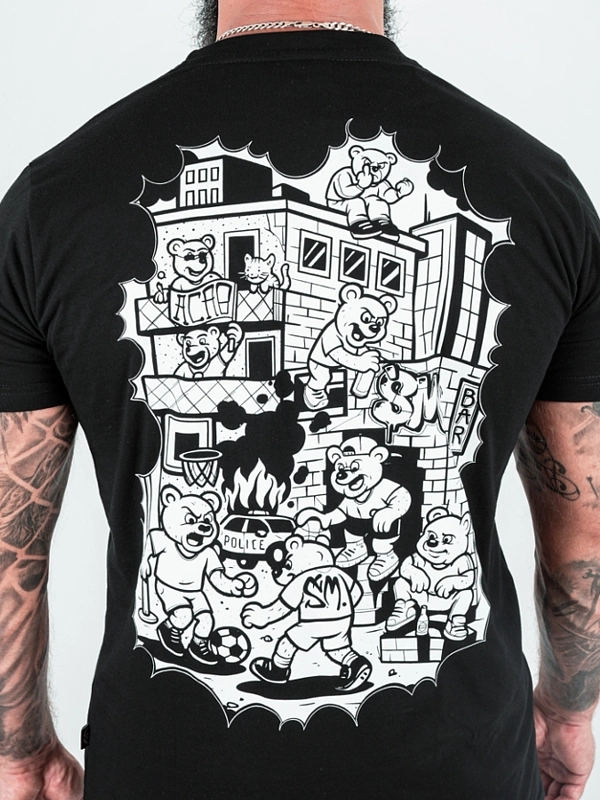 Koszulka "Urban Jungle" - czarna za 119,00 zł