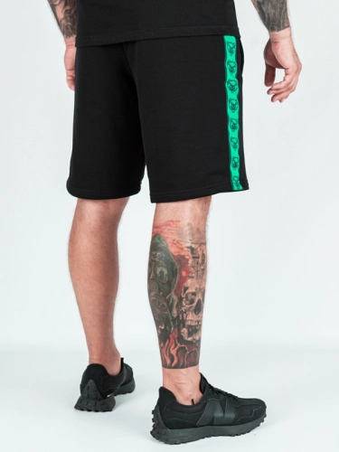 Shorts "Classic Lampas" - Black / Mint for 169,00 PLN 2