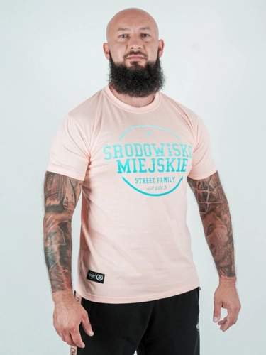 T-shirt "Theme 2.0" - salmon for 129,00 PLN 2