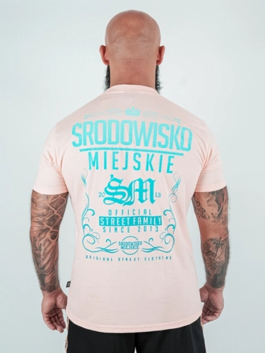 T-shirt "Theme 2.0" - salmon for 129,00 PLN