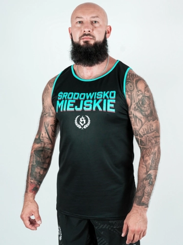 Tank Top "Neon Streetwave" - czarny za 149,00 zł