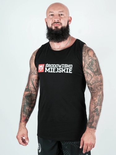 Tank Top "Essential Bear" - czarny za 119,00 zł