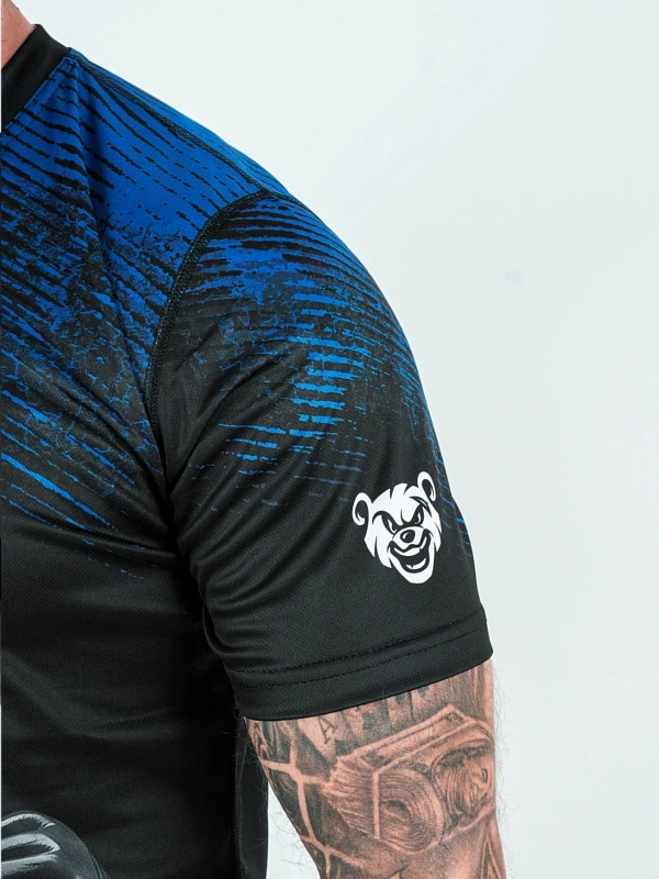 Koszulka Sportowa Mesh "Grizzly Bear" - czarna za 139,00 zł