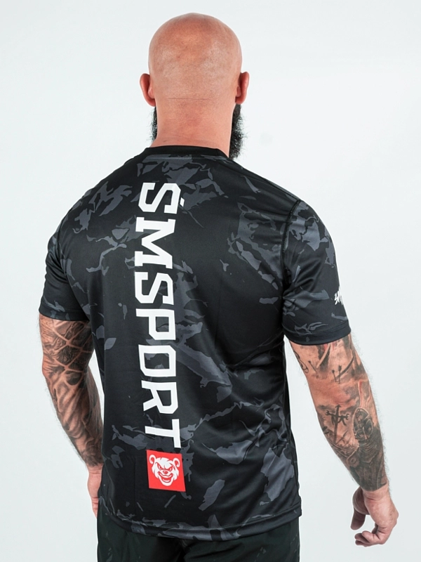 Koszulka Sportowa Mesh "ŚM Sport Bear" - czarna za 139,00 zł