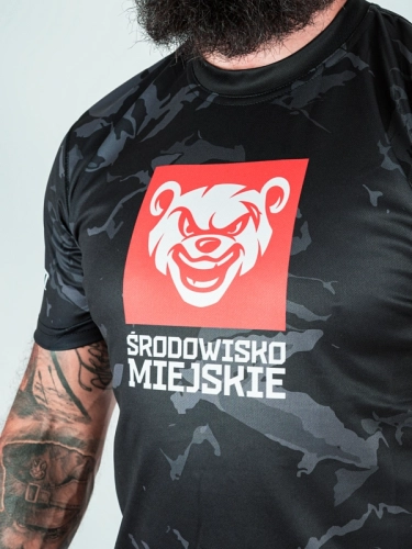Koszulka Sportowa Mesh "ŚM Sport Bear" - czarna za 139,00 zł