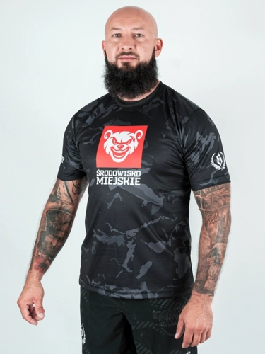 T-shirt Sport Mesh "ŚM Sport Bear" - black for 139,00 PLN