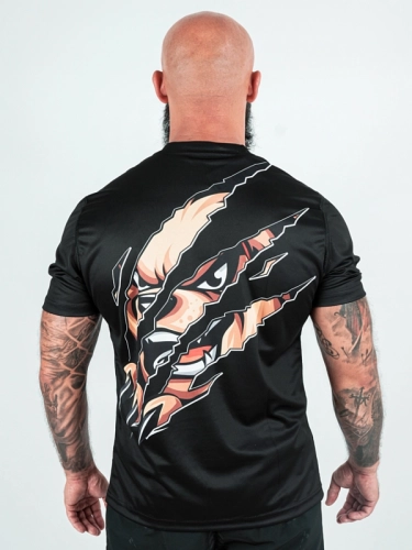 T-shirt Sport Mesh "Slash Bear" - black for 139,00 PLN 2