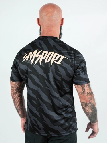 T-shirt Sport Mesh "Wild Bear" - black for 139,00 PLN 2