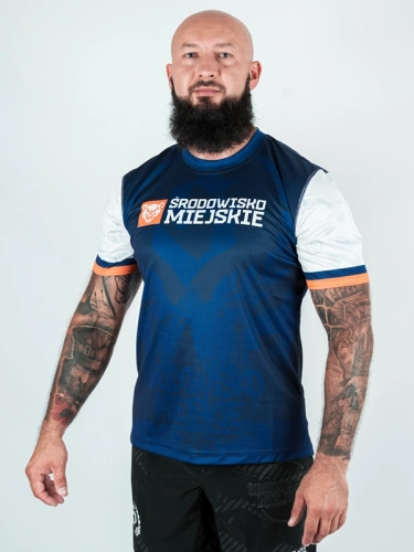 Koszulka Sportowa Mesh "Mordka Essential" - Granatowa za 139,00 zł