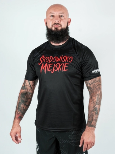 Koszulka Sportowa Mesh "Monster" - Czarna za 139,00 zł