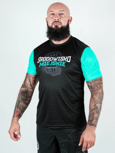 Mesh Sports T-shirt "Fist" - Black for 139.00 PLN