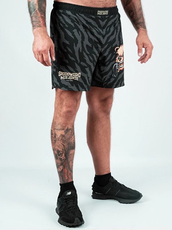 Sports shorts "Wild Bear" - black for 199,00 PLN