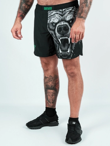 Sports shorts "Angry Grizzly" - black for 199,00 PLN
