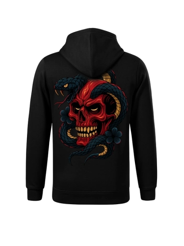 Bluza z kapturem "La Vida Loca" - czarna za 179,00 zł 2