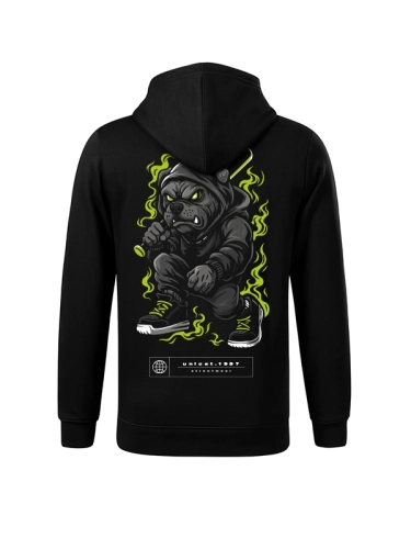 Hoodie "Bulldog" - black for 179,00 PLN 2